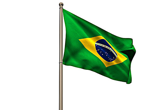 电脑合成,巴西,国旗