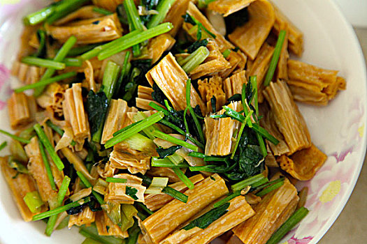 青菜腐竹
