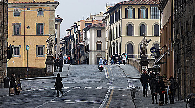 意大利佛罗伦萨老城风情