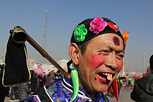 蔚县,秧歌,节日,喜庆,人物,社火