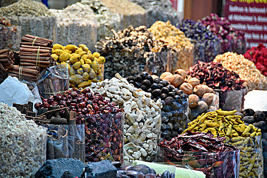 调味品,迪拜,市场,阿联酋,中东