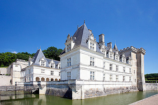 法国,中心,卢瓦尔河,维兰多利城堡