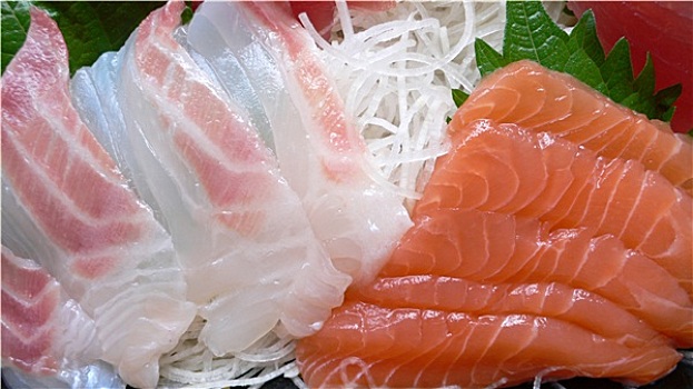 日本,生鱼,刺身
