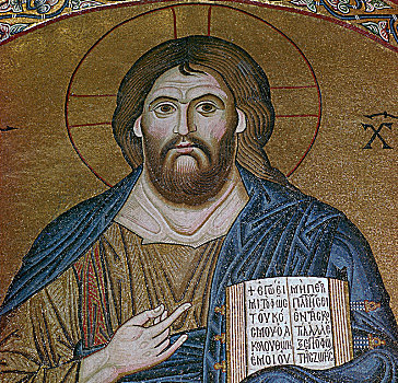 拜占庭风格,图案,耶稣,11世纪,艺术家,未知