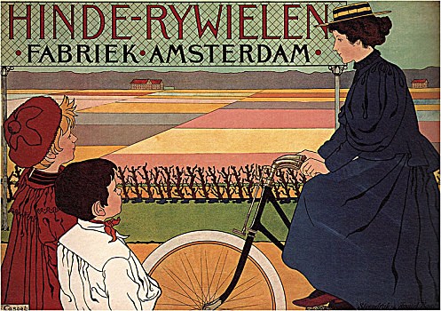 阿姆斯特丹,1896年,艺术家,货车