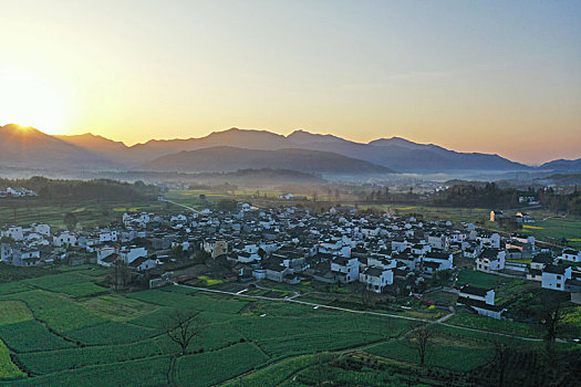 宏村,黄山