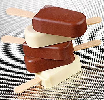 巧克力冰淇淋,冰糕,奢华