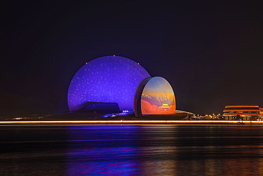 珠海大剧院夜景