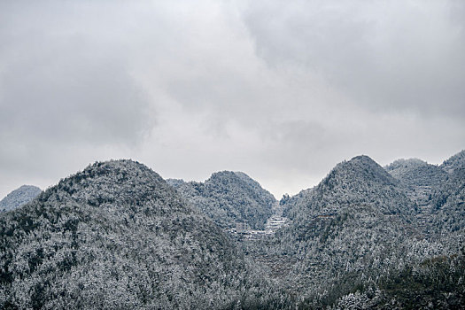 重庆酉阳,又见瑞雪兆丰年