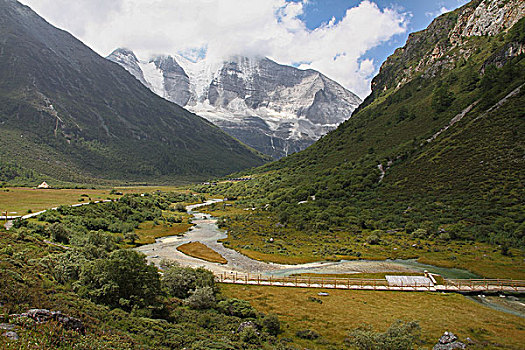 四川稻城县亚丁风景