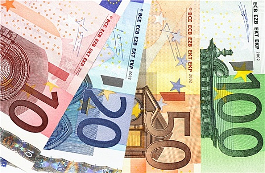 欧元,货币,钱,多样,脸,价值,特写,浅
