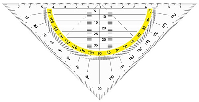 学校,量角器