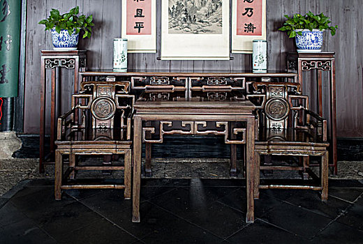 中国传统家具,明清家具,木结构房屋