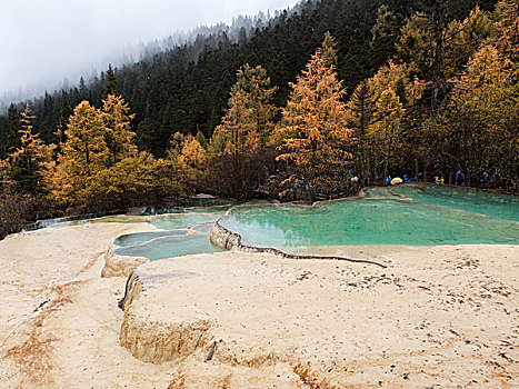 川西黄龙雪景