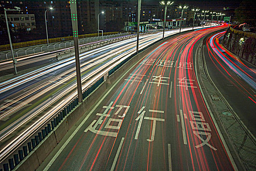 快速路夜景