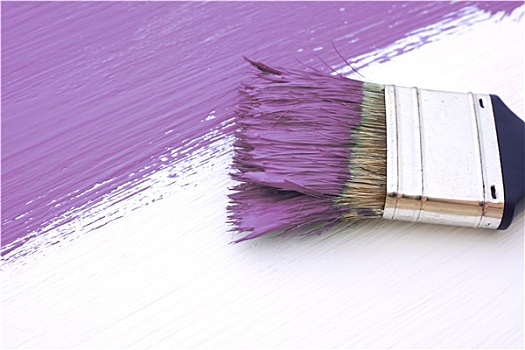 特写,上油漆,绘画,白板,紫色