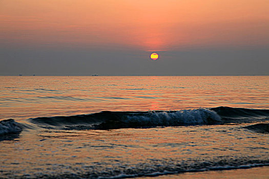 海岸日落