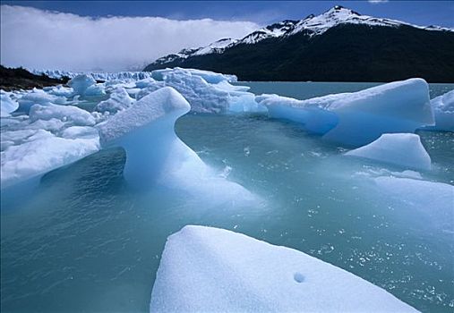 莫雷诺冰川,巴塔哥尼亚,圣克鲁斯省,阿根廷,南美