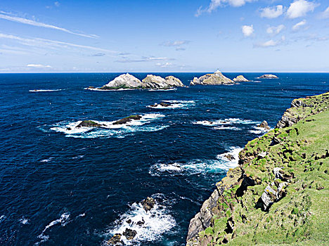 灯塔,国家级保护区,昂斯特,岛屿,设得兰群岛,苏格兰,大幅,尺寸