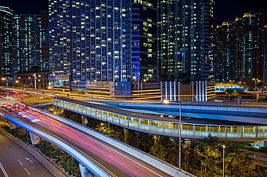 红磡夜景