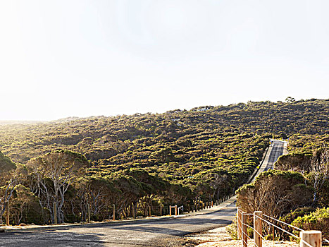 空,乡村道路,国家公园,澳大利亚