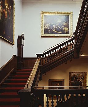 博物馆,楼梯