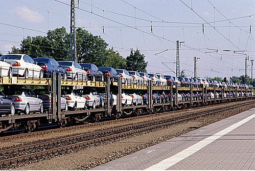 汽车,运输,列车,慕尼黑,德国