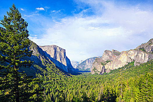 船长峰,半圆顶,优胜美地国家公园,加利福尼亚,美国