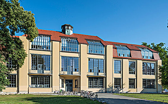 建筑,大学,魏玛,学校,艺术,设计,世界遗产,图林根州,德国,欧洲