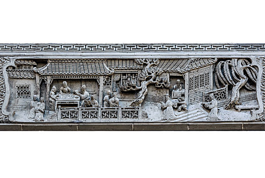皖南民居建筑砖雕,拍摄于安徽省黟县卢村