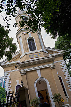 羊城广州沙面古建筑群打卡地