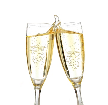 庆贺,干杯,香槟