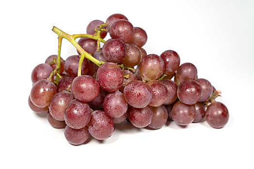 棚拍有机新鲜的葡萄