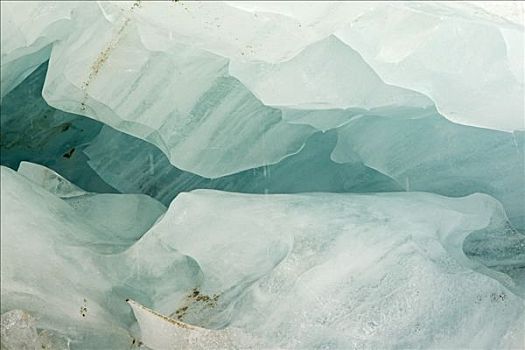 蓝色,冰,冰河,国家公园,陶安,卡林西亚,奥地利