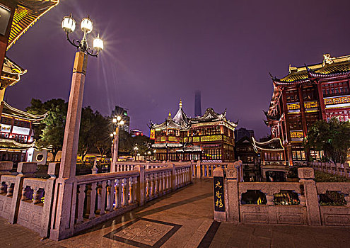 上海城隍庙夜景