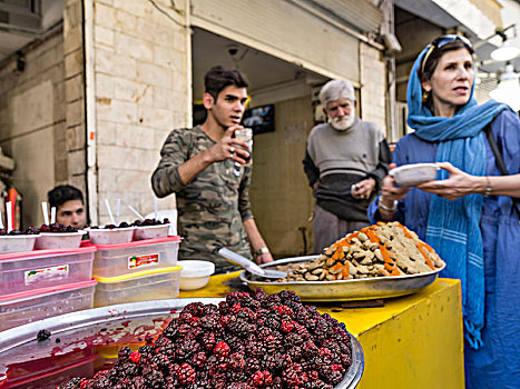 街头摊贩,德黑兰
