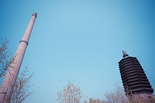 北京天宁寺千年古塔