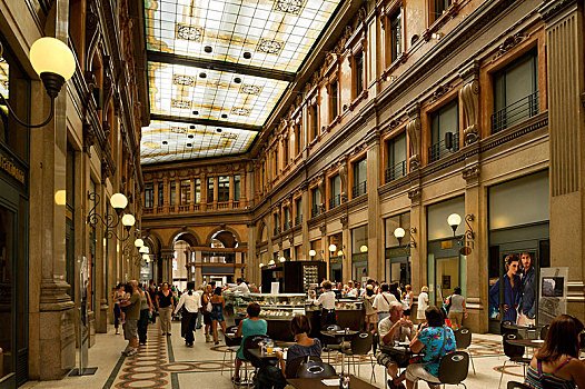 商业街廊,购物中心,广场,罗马,拉齐奥,意大利,欧洲