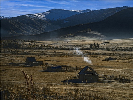 风景,中国,喀纳斯禾木