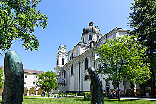 萨尔茨堡,教堂,黄瓜,奥地利