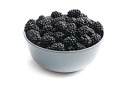 黑莓,水果,碗