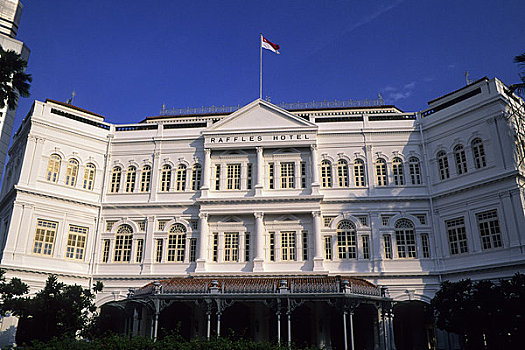 新加坡,莱佛士酒店,正面