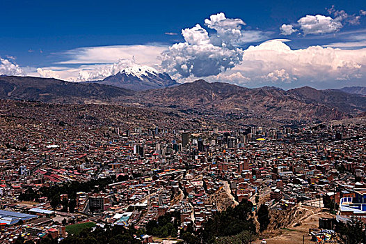 远眺,玻利维亚,南美