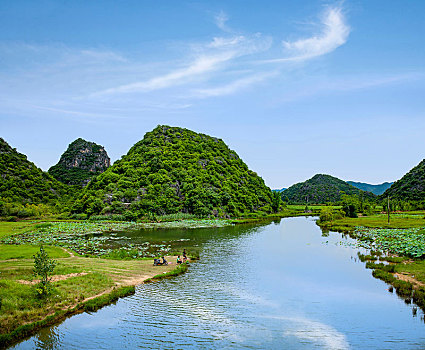 云南省文山州丘北县普者黑景区