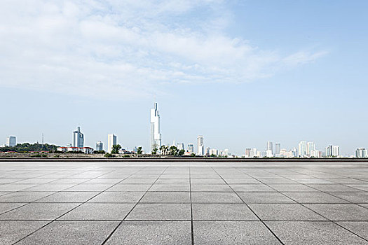 空,地面,城市,现代