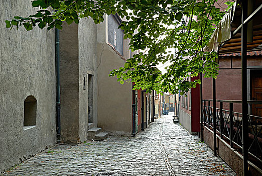 小巷,布拉格,捷克共和国,欧洲