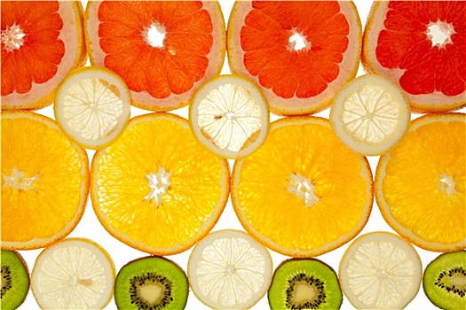 猕猴桃,柚子,橙色