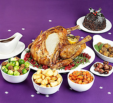 圣诞节,土耳其,餐饭