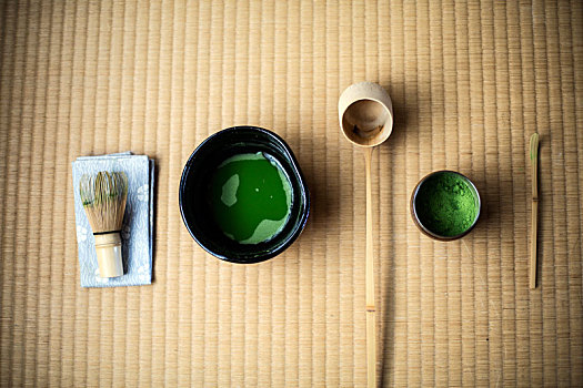 茶道,器具,绿色,抹茶,竹子,搅拌器