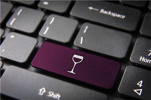 紫色,葡萄酒杯,键盘,按键,食物,背景